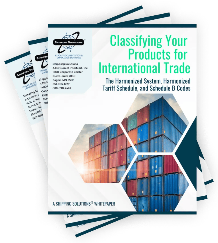 Classifying Your Products for International Trade