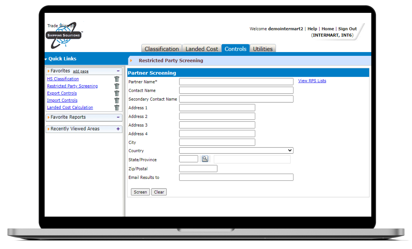 Trade Compliance Wizards Demo | Shipping Solutions